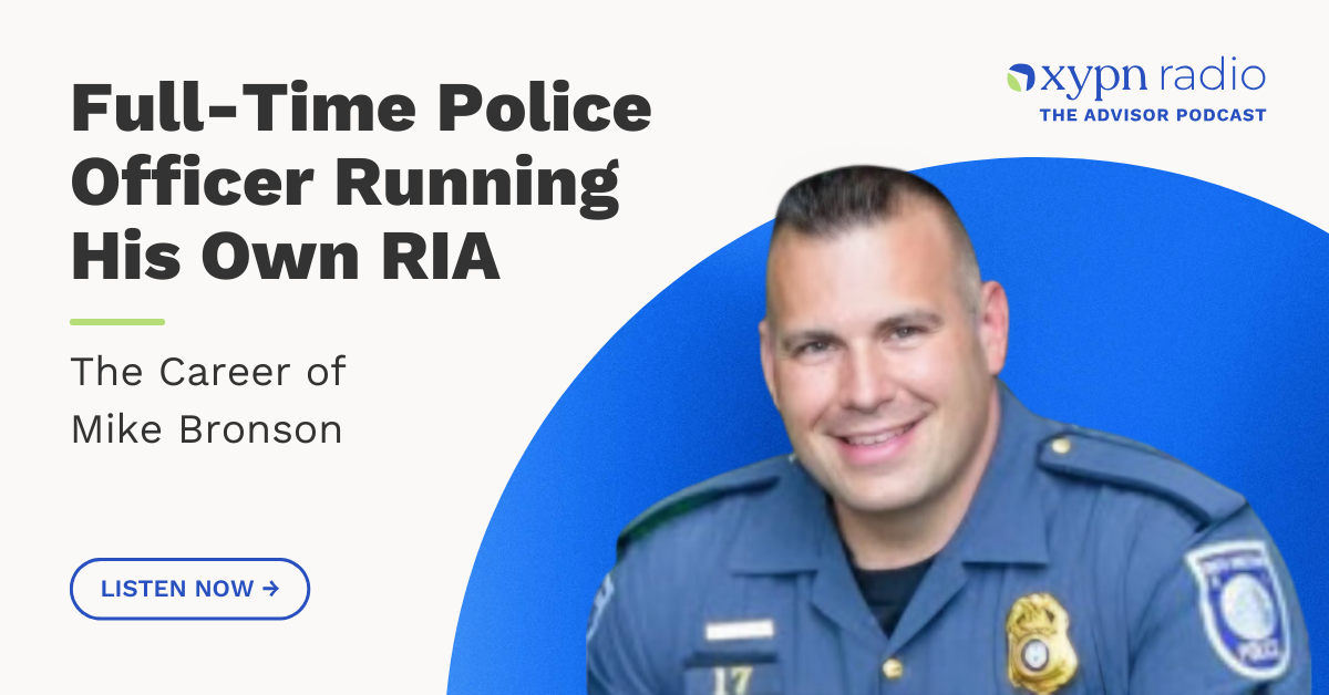 Full-Time Police Officer Running His Own RIA